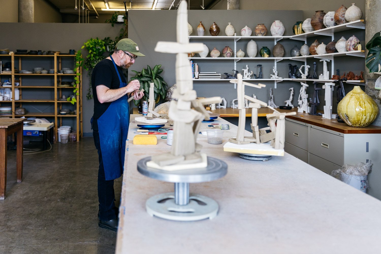 studio visit artist portrait of Scott Jennings by Allison Busch 