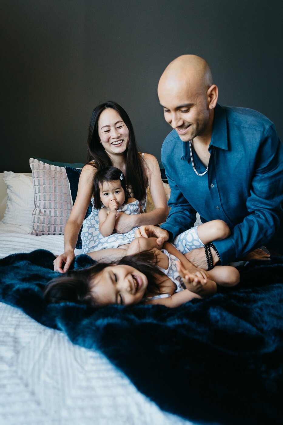 Family Photography Session at Home in San Francisco Bay Area by 