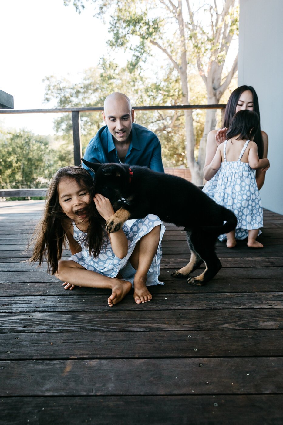 Family Photography Session at Home in San Francisco Bay Area by 