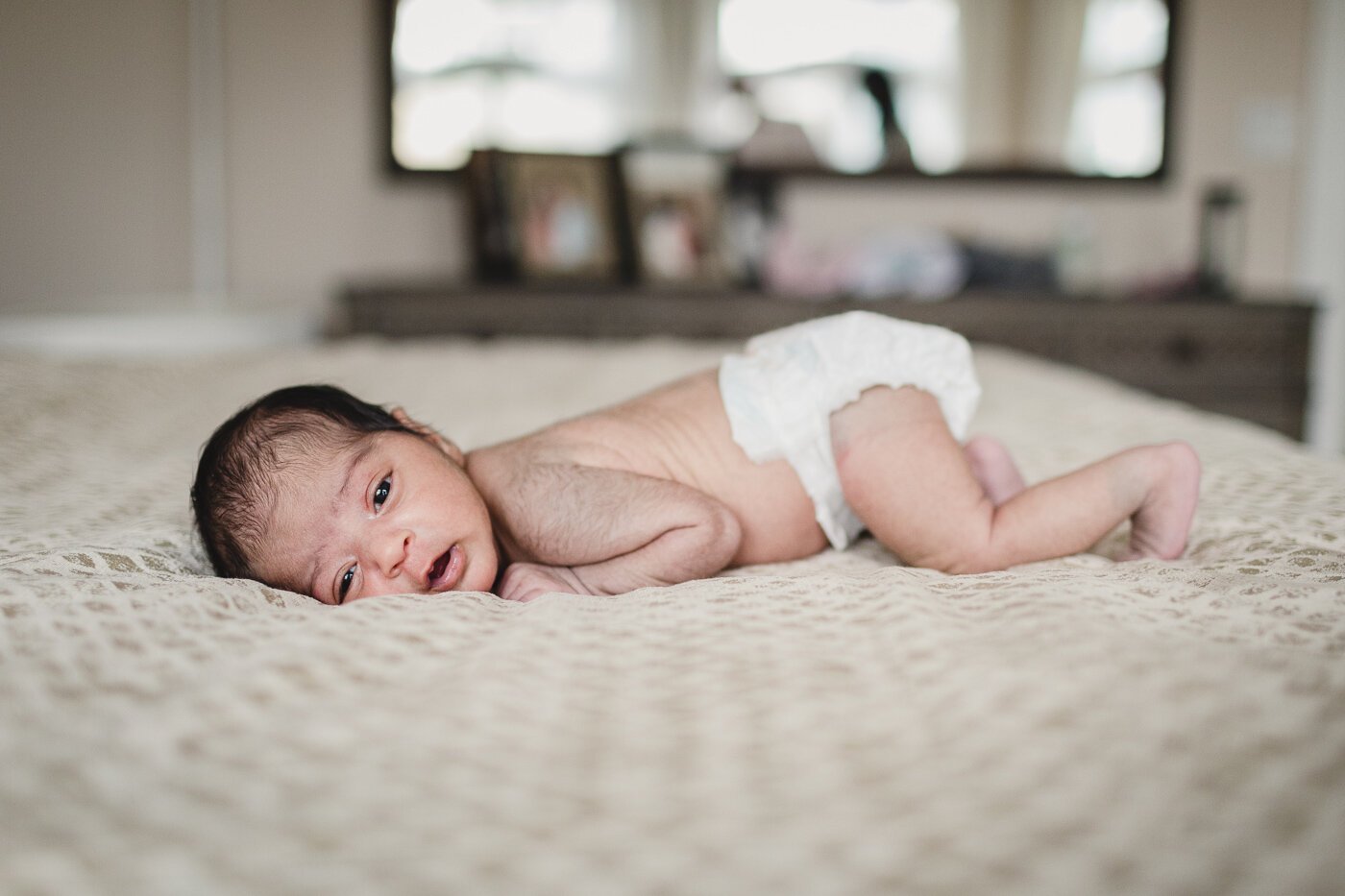 Newborn home phtotography session by Allison Busch Photography