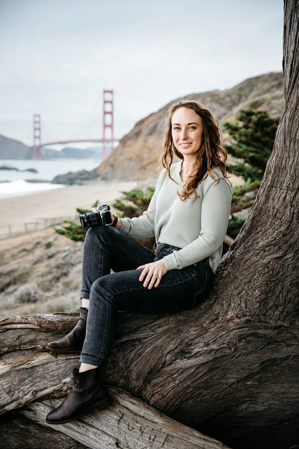 Brand photo shoot for bay area photographer