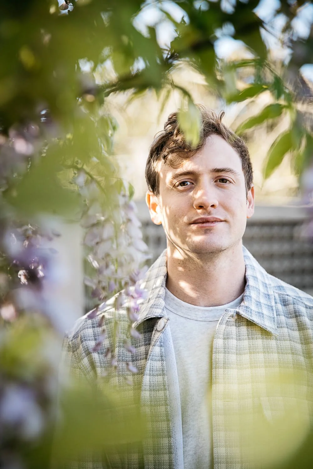 Outdoor dating app portraits in Oakland for Ted
