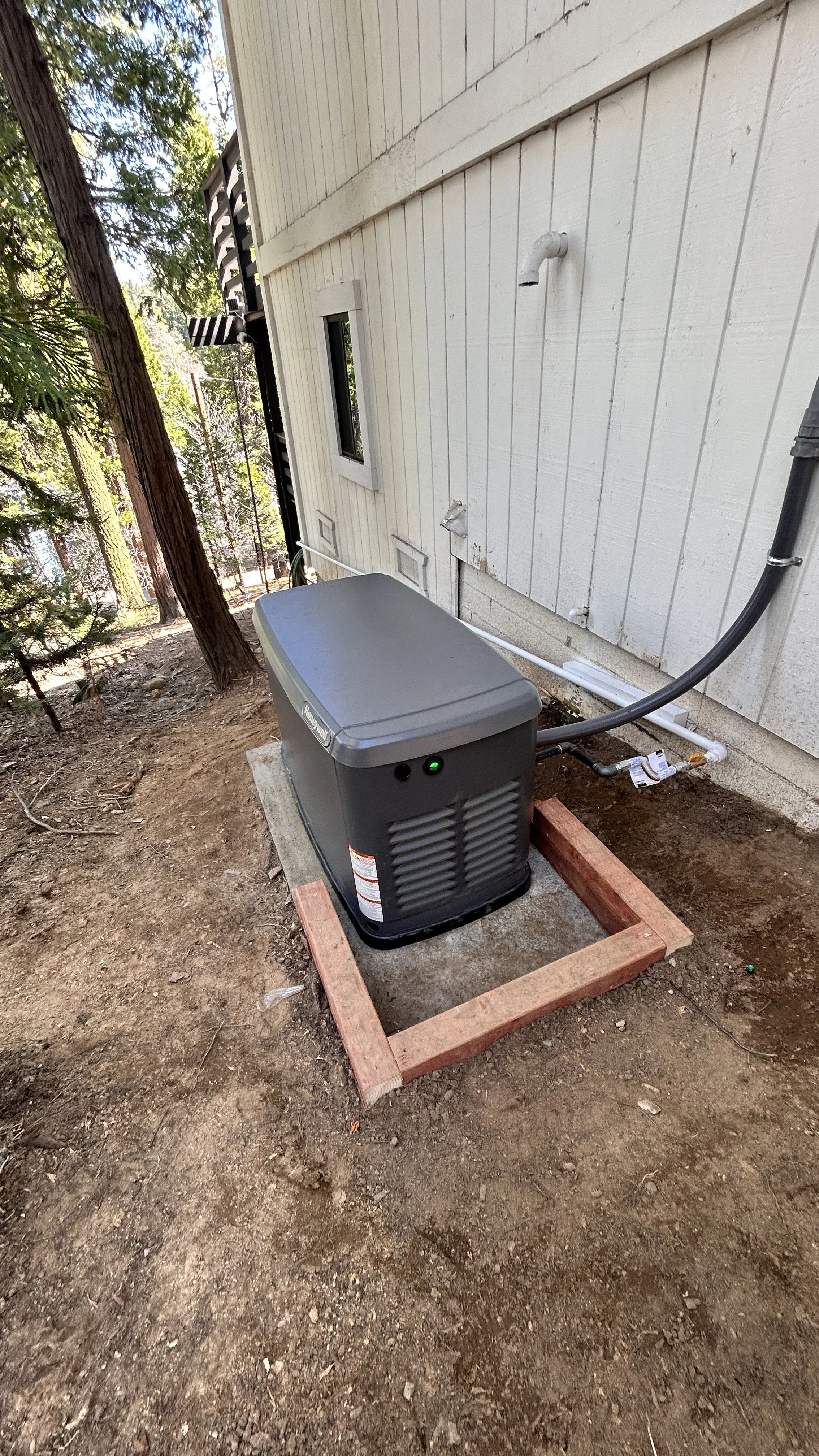 22kW Honeywell Generac with a 200a automatic transfer switch