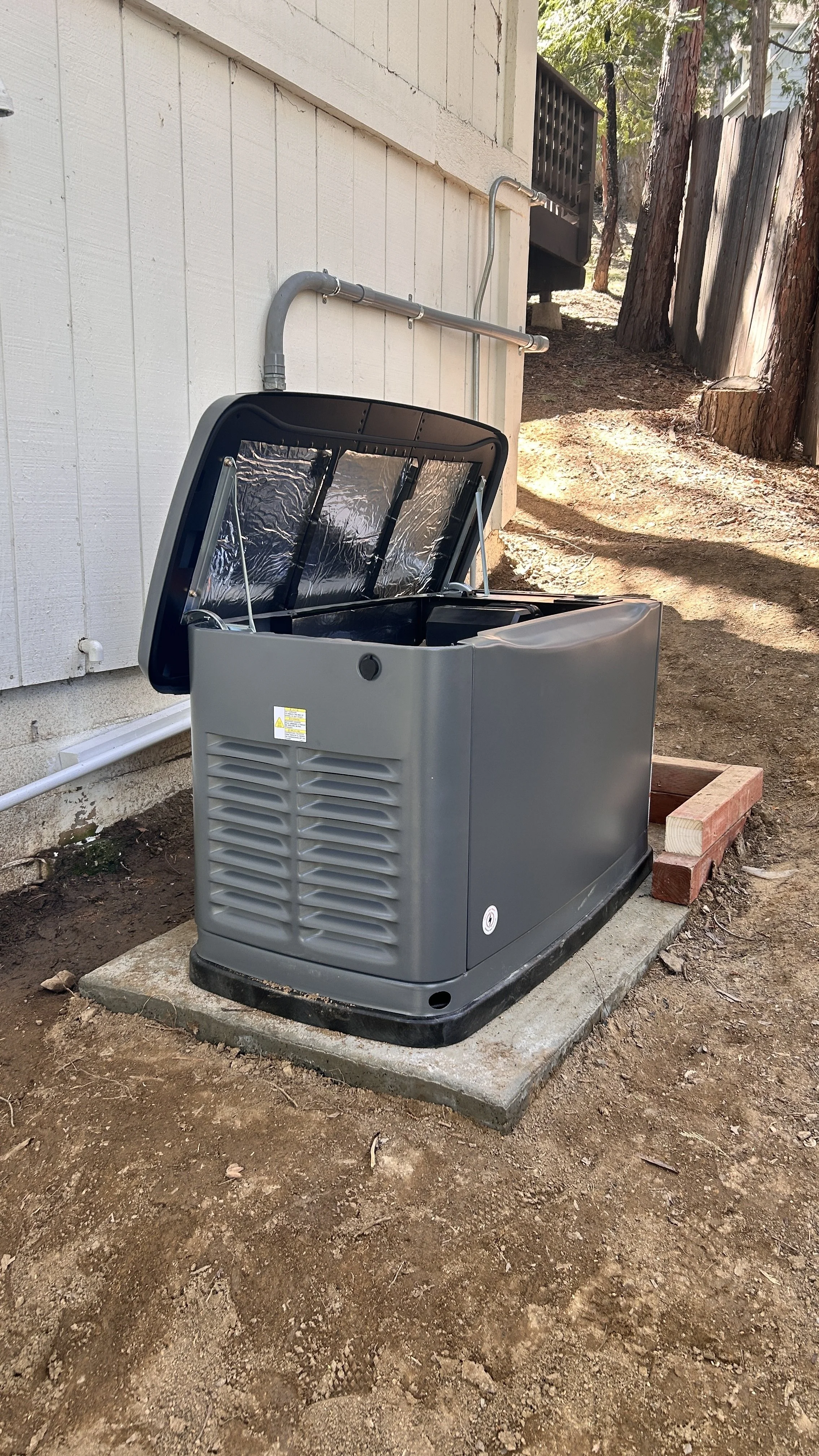 22kW Honeywell Generac with a 200a automatic transfer switch