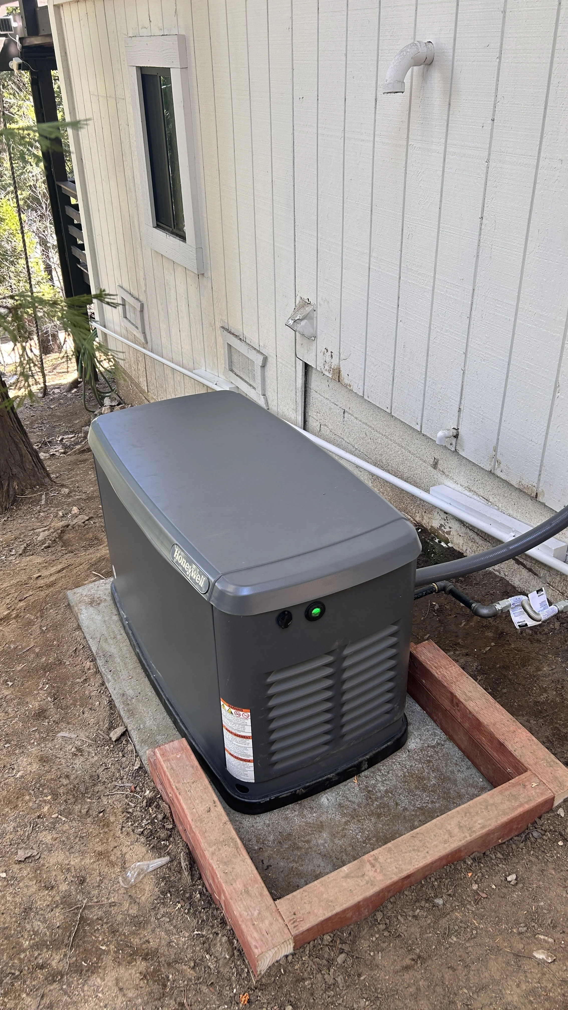 22kW Honeywell Generac with a 200a automatic transfer switch