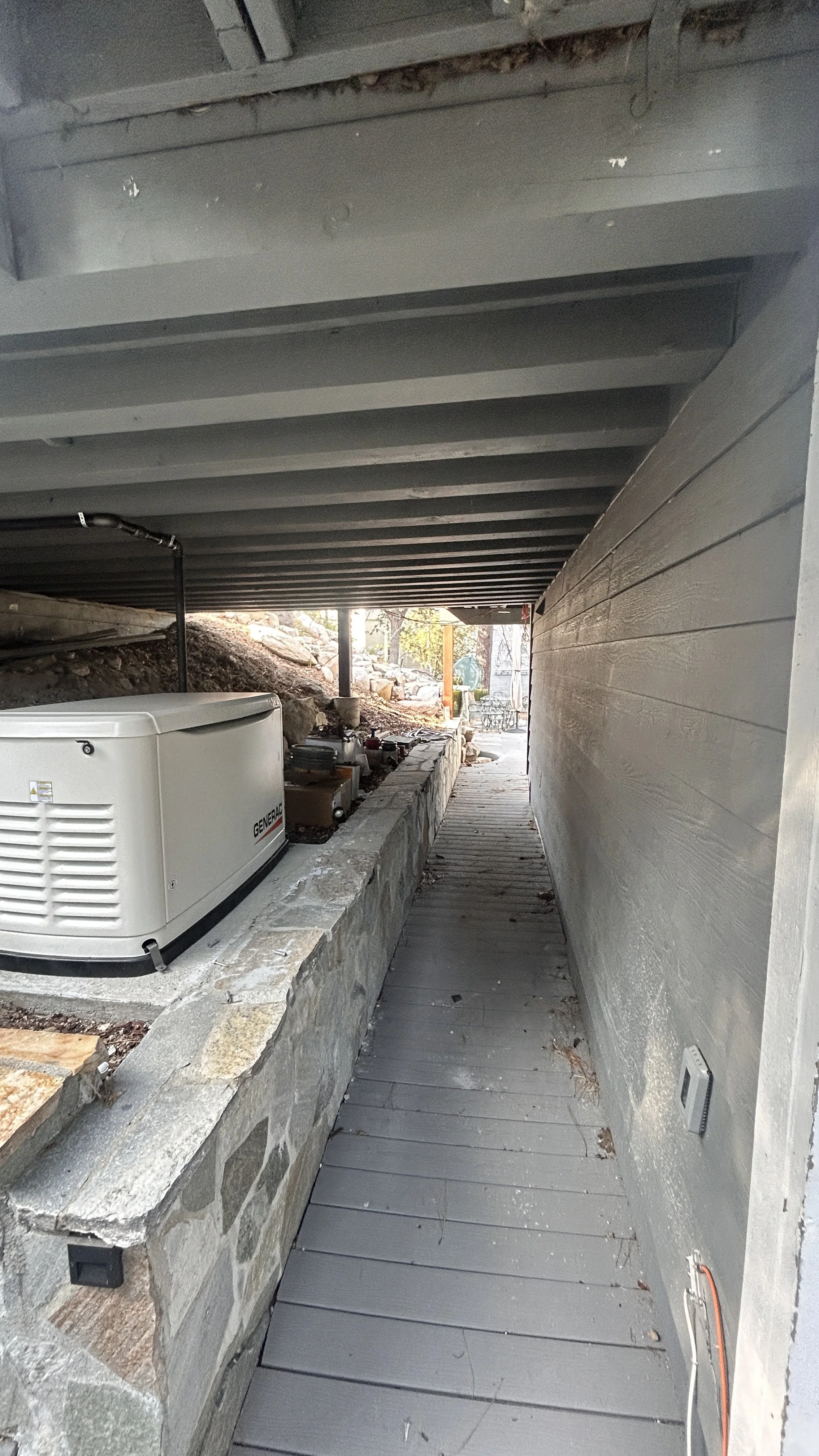 22 kW Generac with a 200a automatic transfer switch
