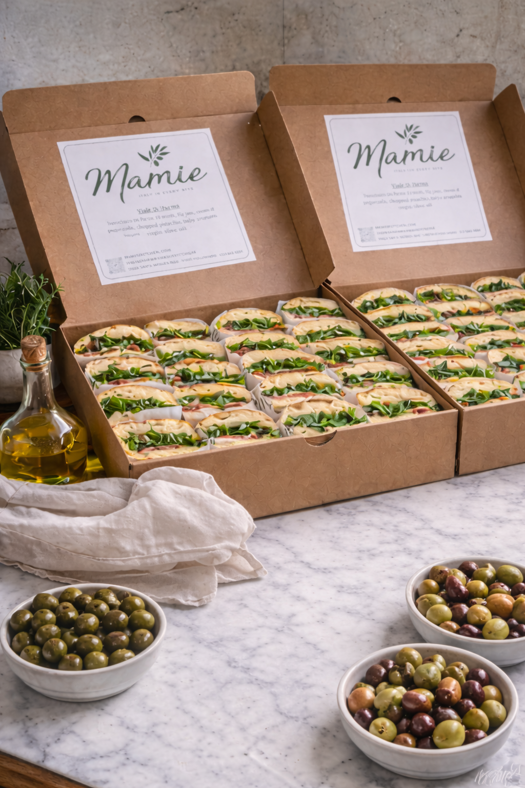 Mamie catering presentation