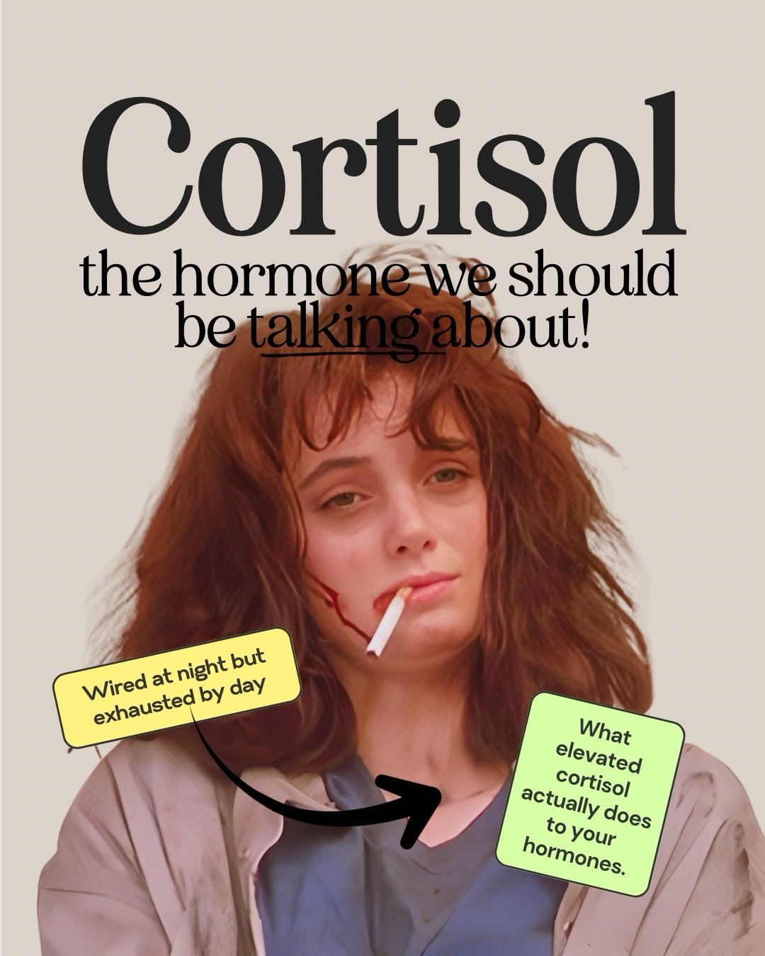Midlife stress is real! 🫠
As if Perimenopause isn&rsquo;t tough enough&hellip;.then Cortisol comes in and really shows you what she can do! 

Understanding what cortisol does, how it interacts with other hormones and importantly, how to bring it bac