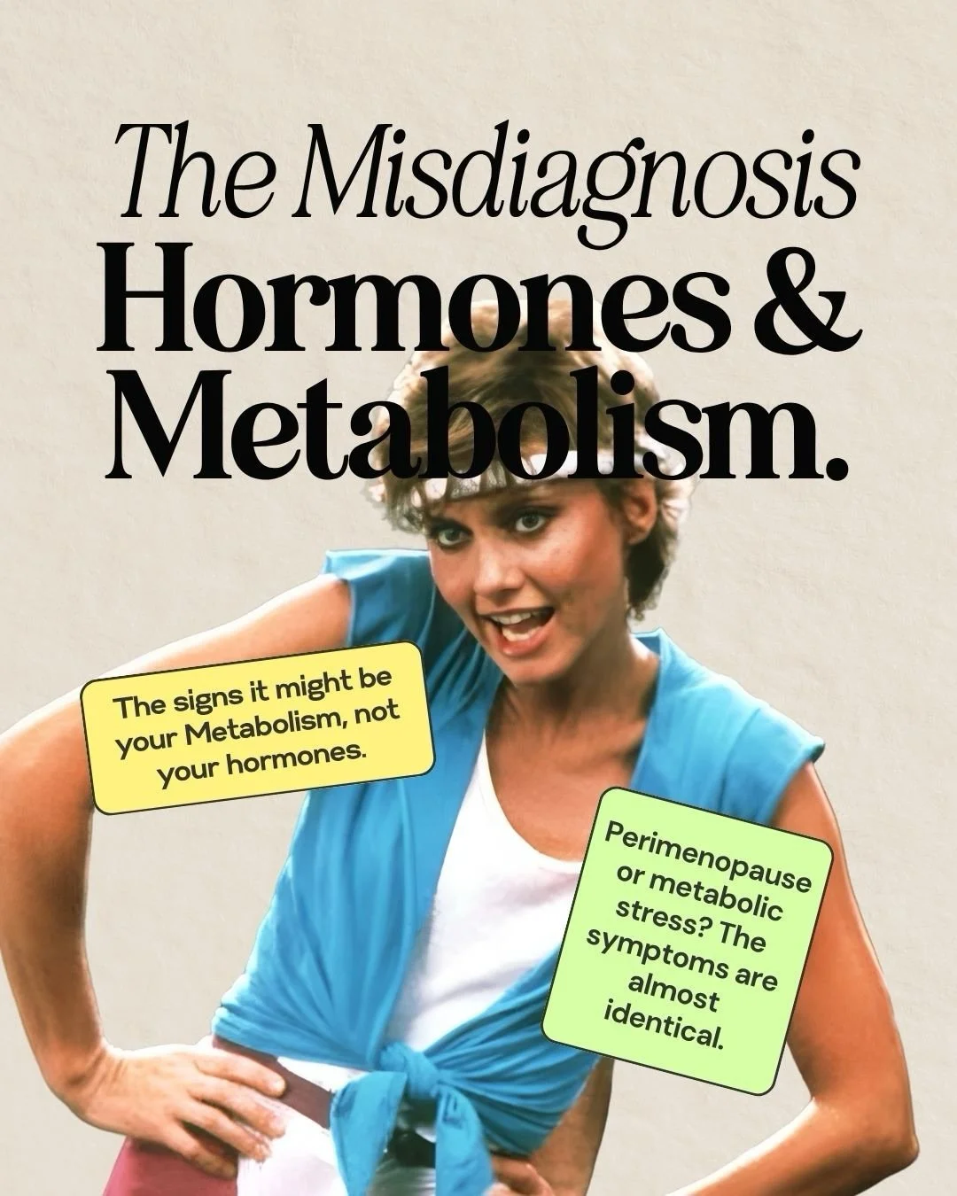 Is it (just) your Hormones, or is it also your Metabolism. aka your Metabolic Health??

Maybe all the perimenopause symptoms aren&rsquo;t just your hormones&hellip;

The overlap and similarity in symptoms for both hormone dysfunction and metabolic st