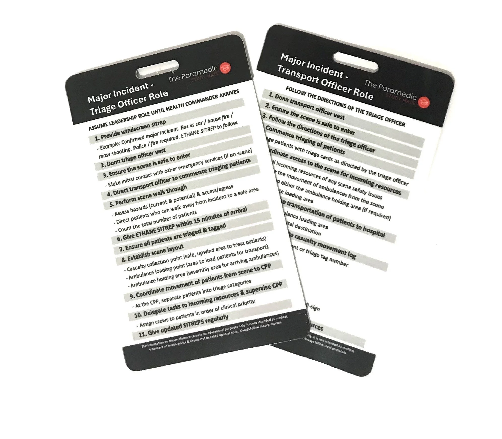 TRIAGE & TRANSPORT OFFICER ROLE REFERENCE CARD.jpeg