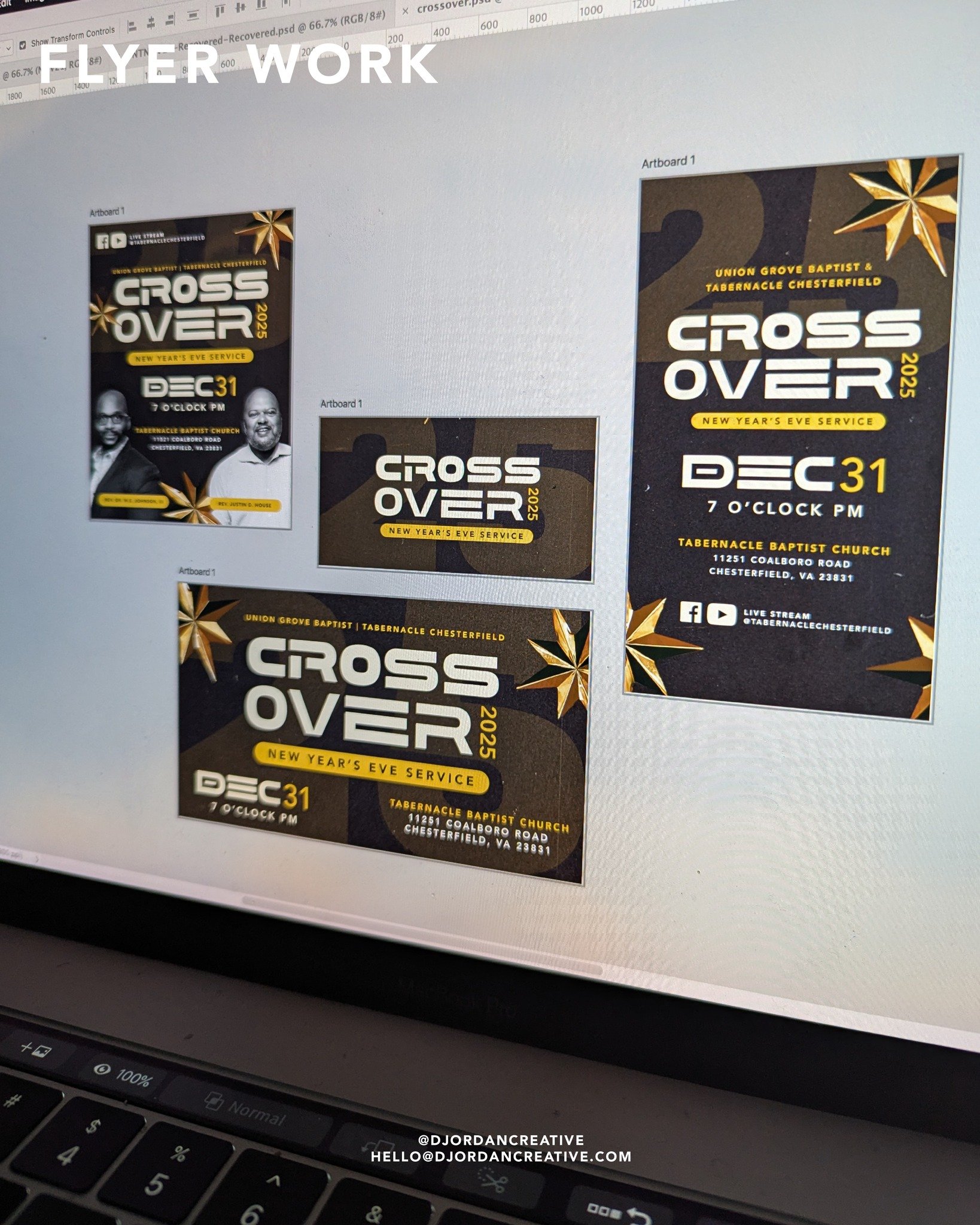 Flyer Work &amp; Additional Deliverables for Tabernacle Chesterfield &amp; Union Grove. ✨

Interested in getting a flyer for your next event? Email hello@djordancreative!

#djordancreative #calledtocreate #contentcreation #branddesign