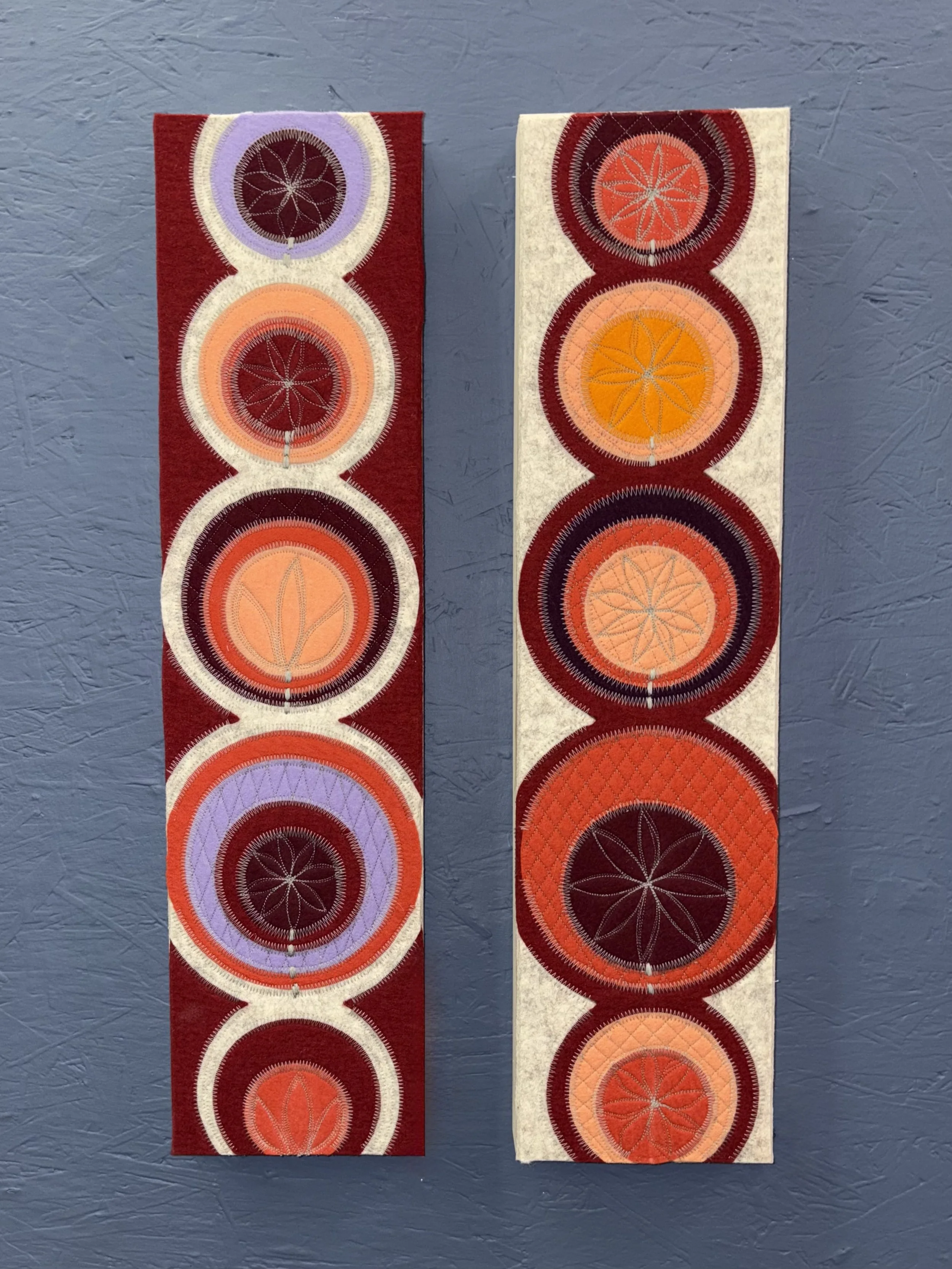 circles + circles #4, 3 • 6" x 24"