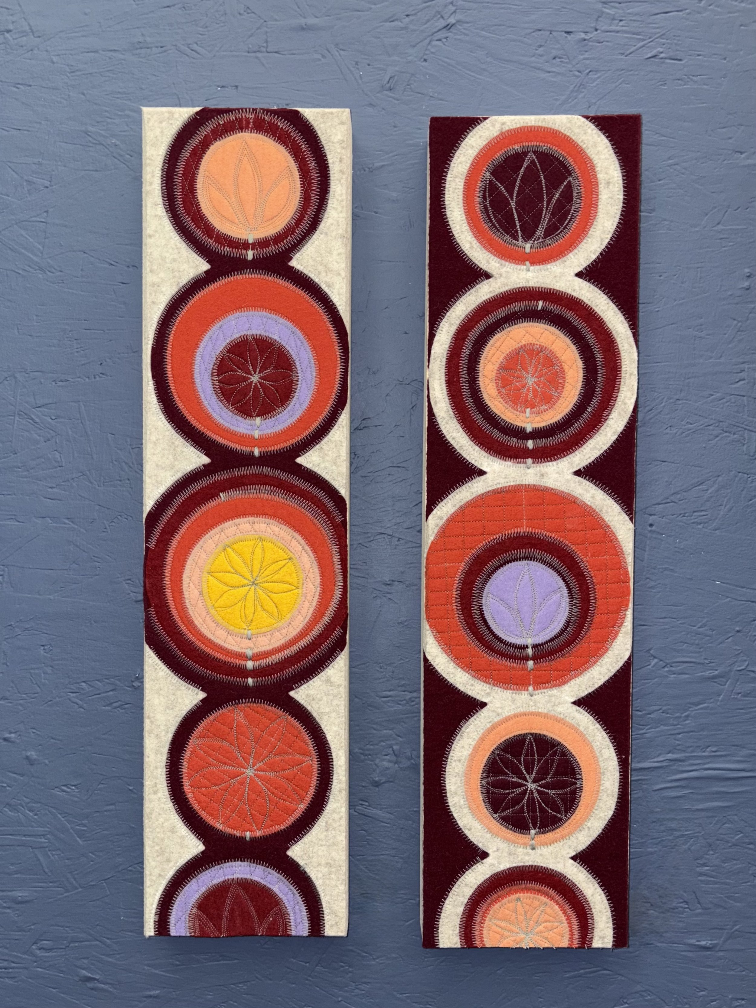 circles + circles #5, 6 5 • 6" x 24"