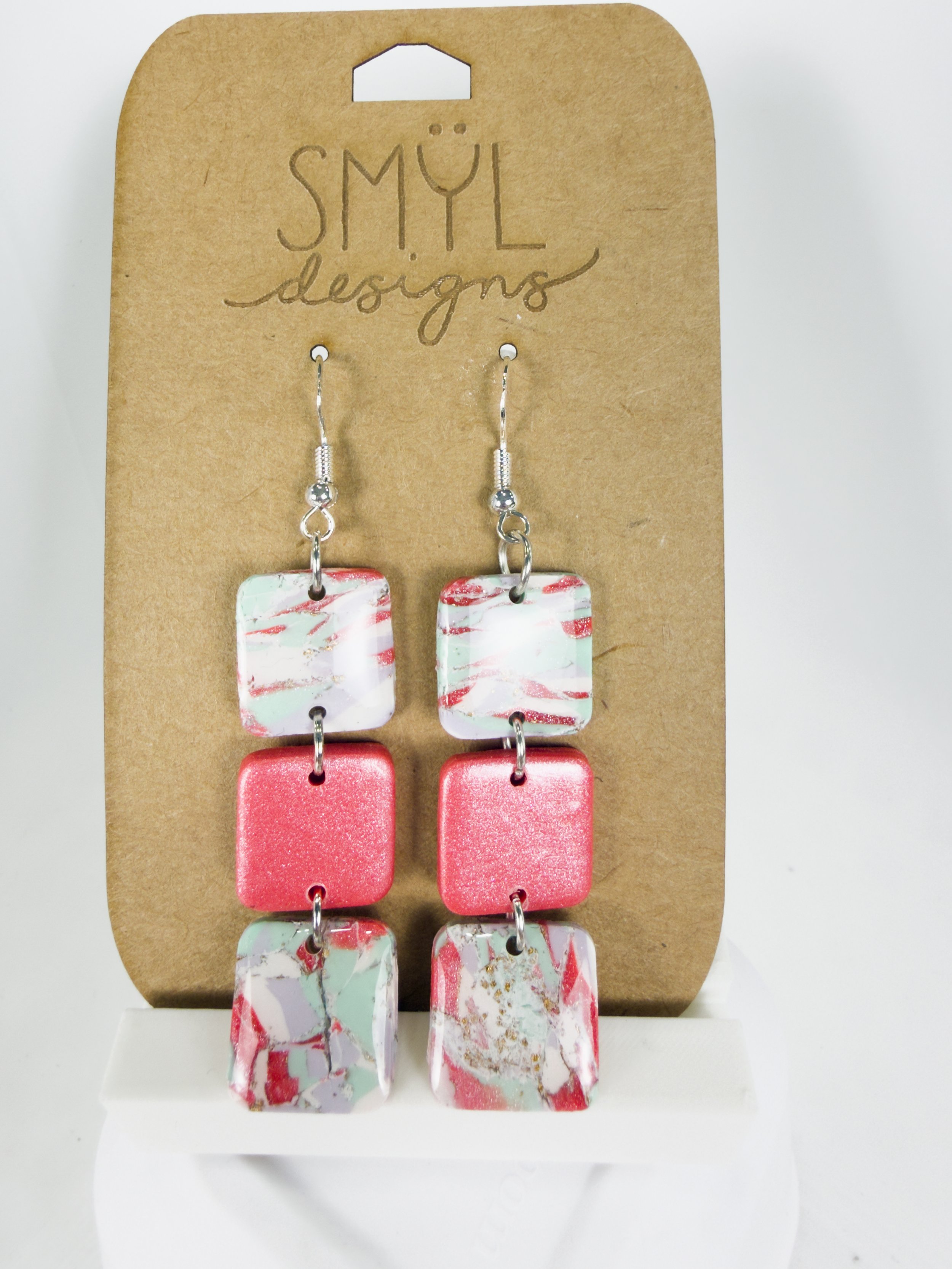 Marbled Square Dangles