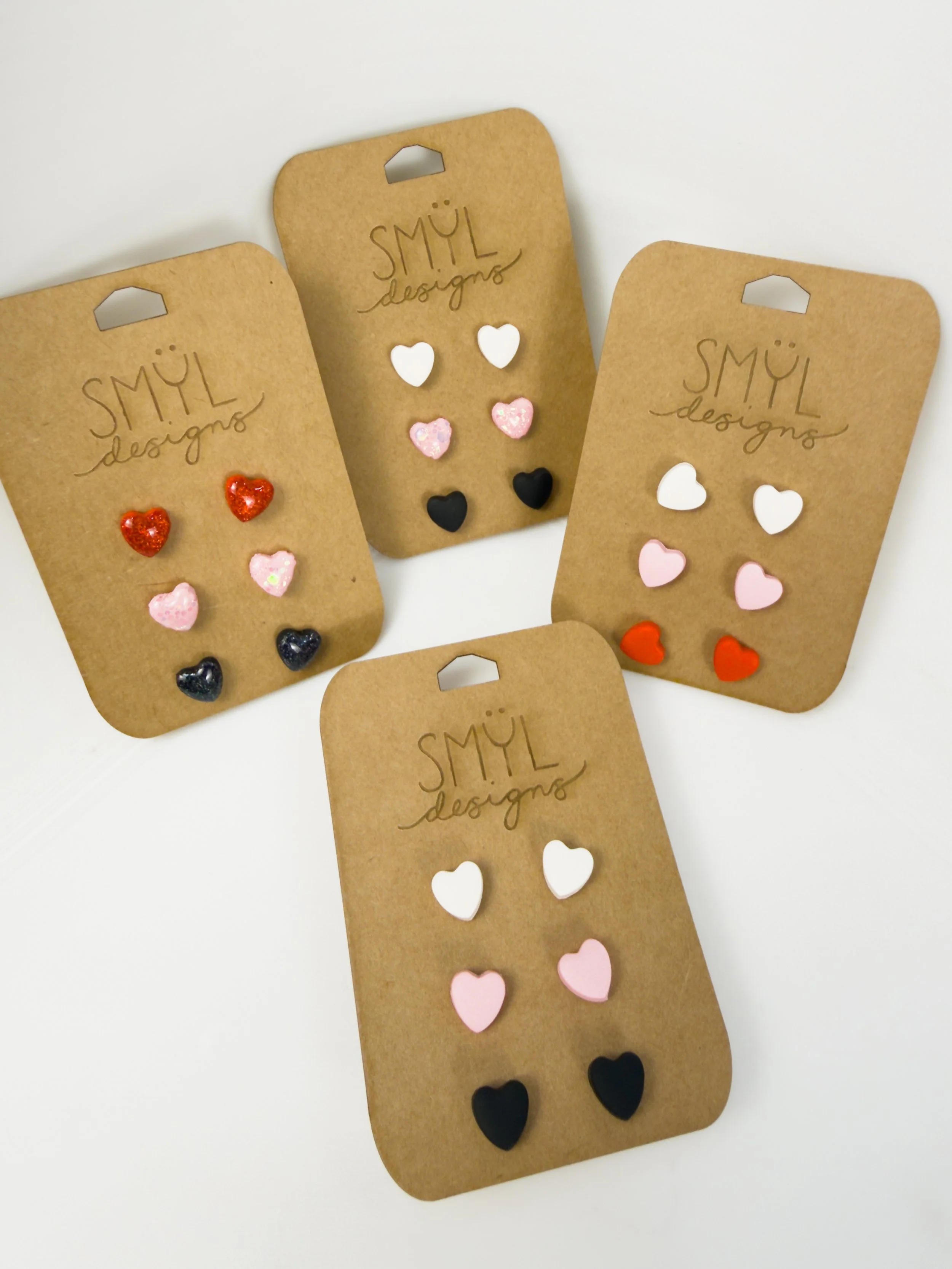 Trio of Hearts Stud Pack