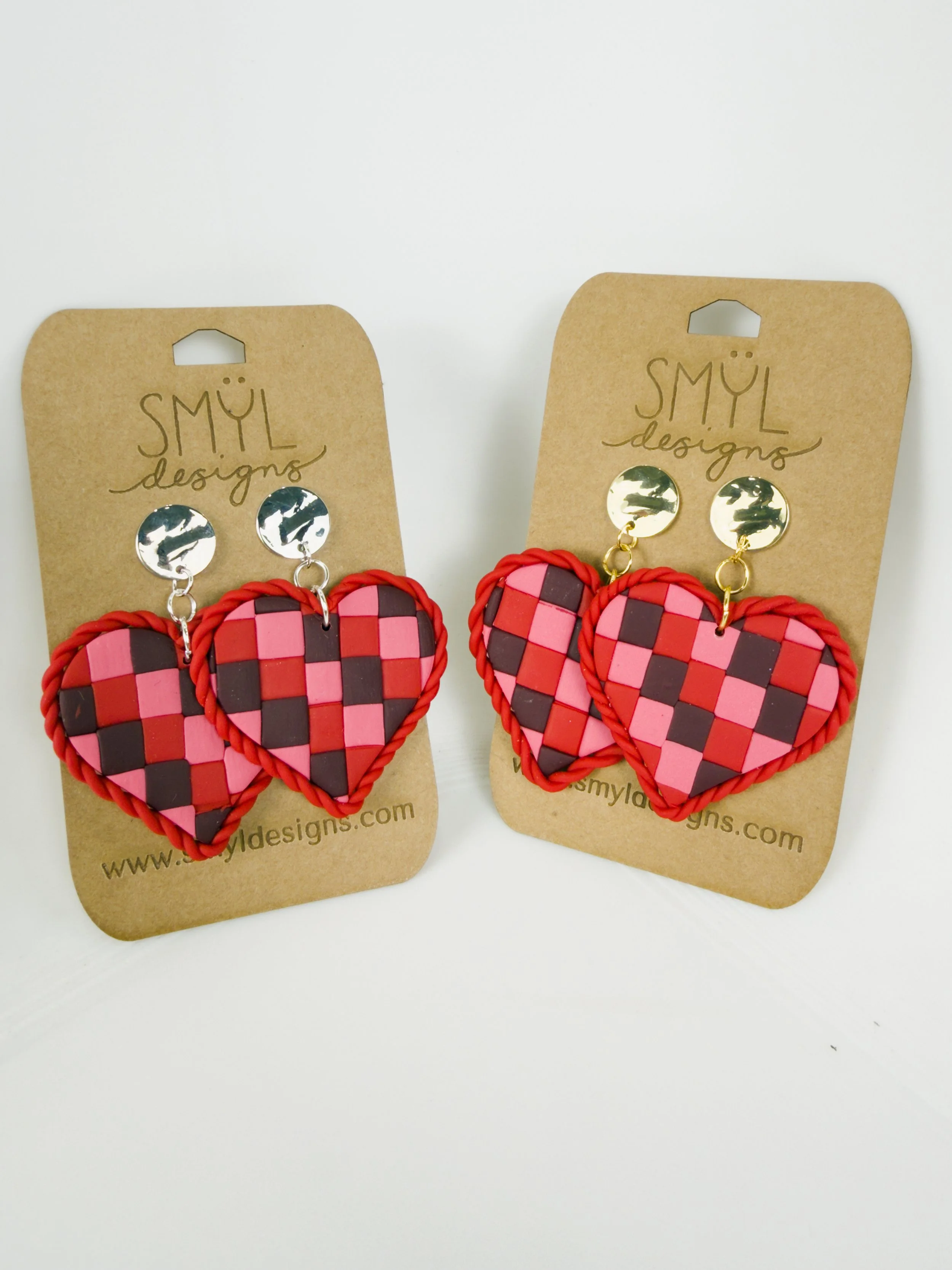 Large Patchwork Hearts