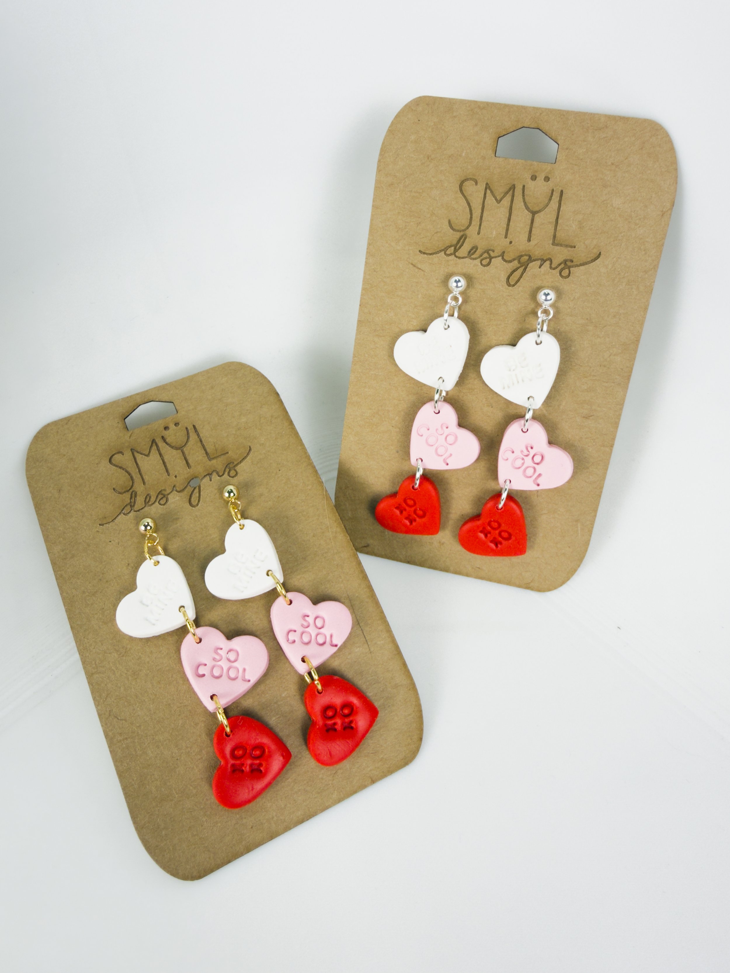 Conversation Heart Dangles