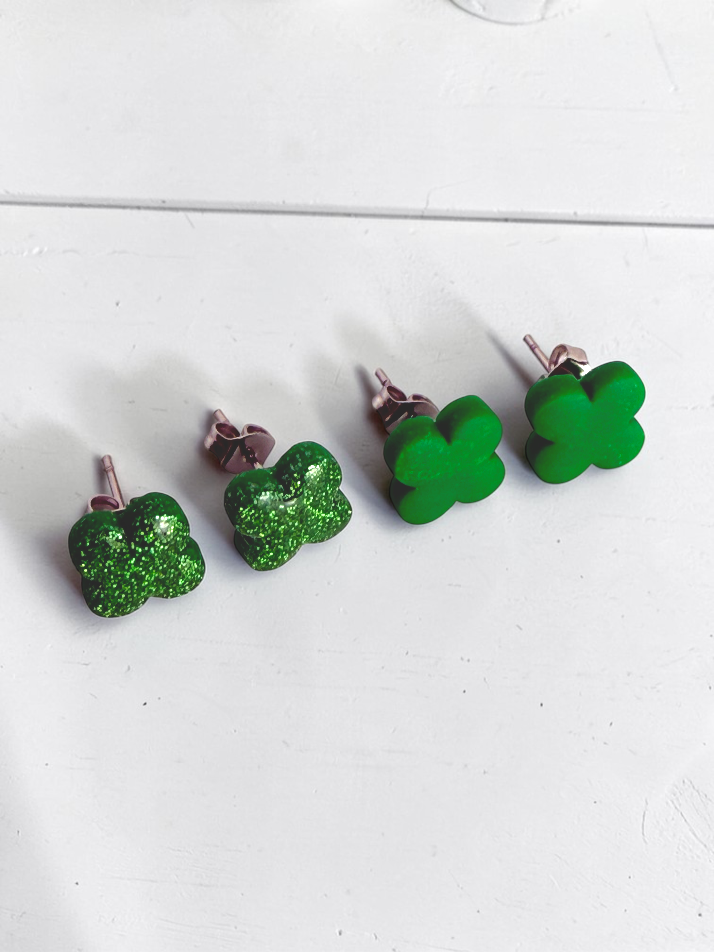 Four-Leaf Clover Stud Set