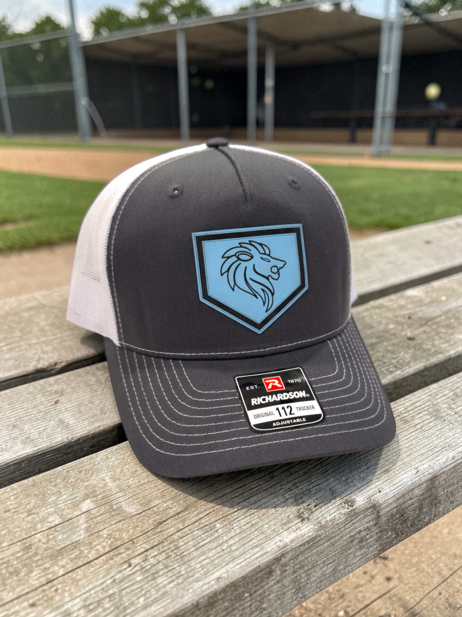 Gray Lakeland Lion Ball Cap