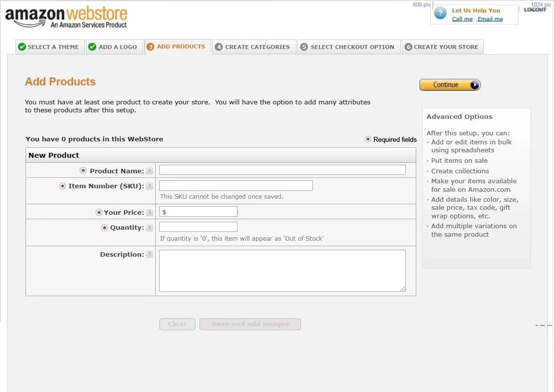 Setup Step 3 - App Products