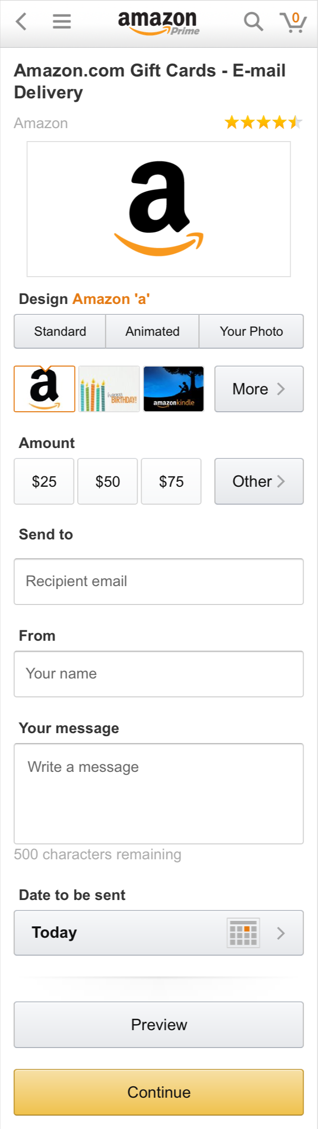 Phone - New Detail Page for Email Delivery with New Features (Animated, Your Photo)