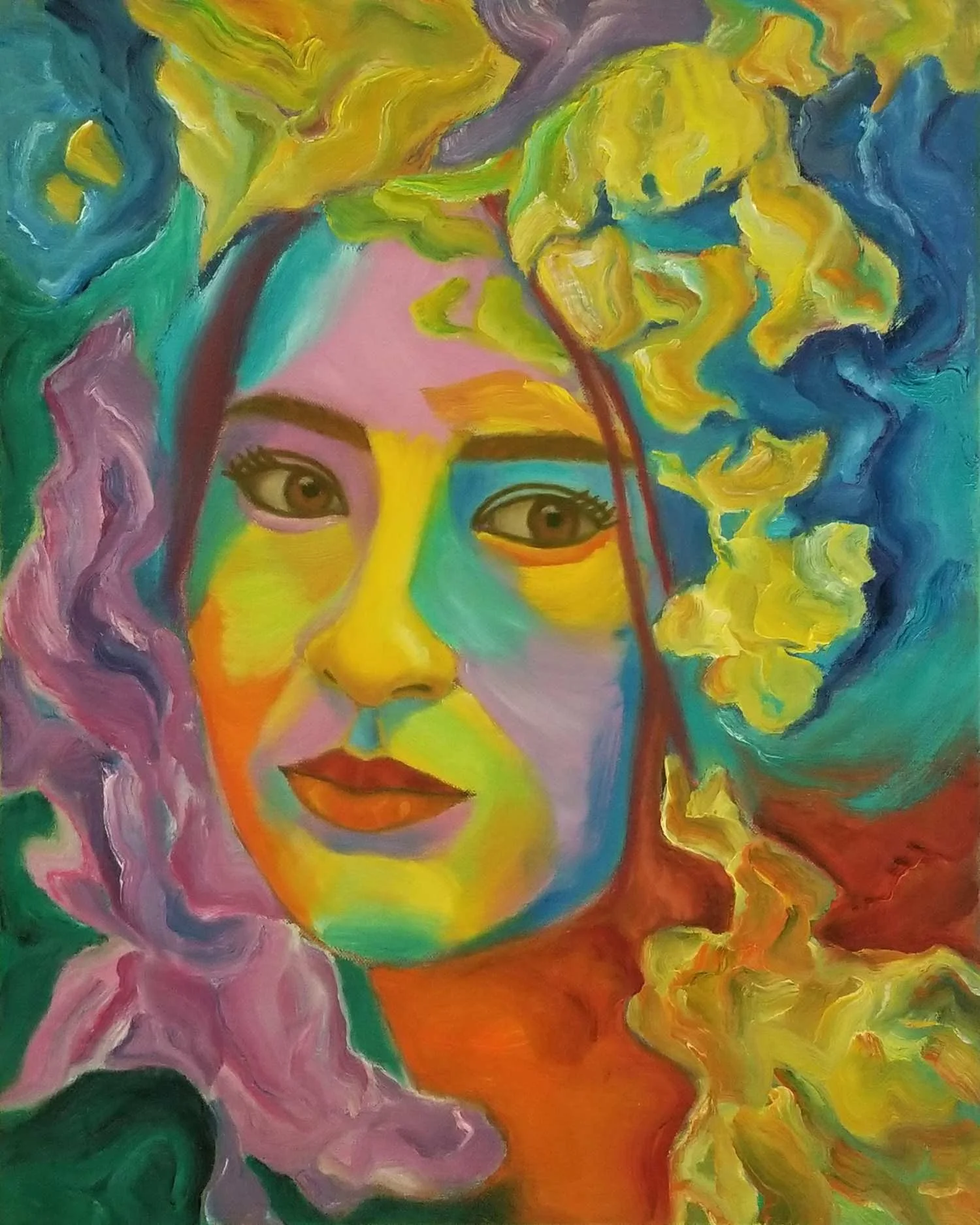 Take a Moment | 2024 | Oil on canvas | 50 x 40 cm