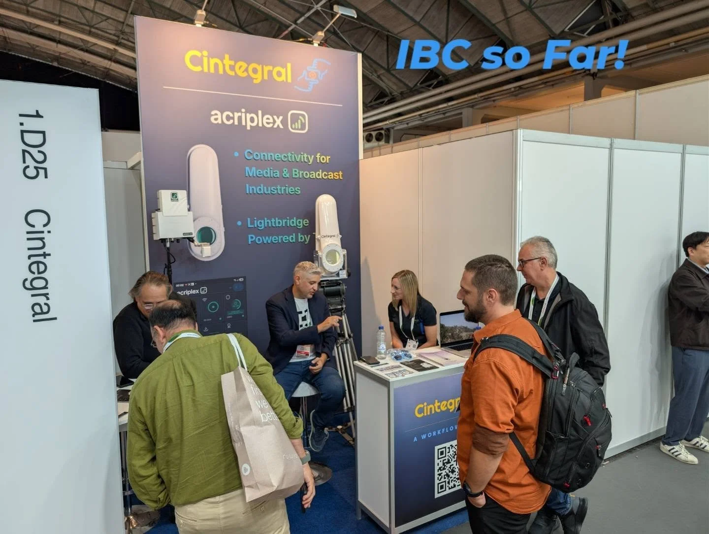 IBC Amsterdam has been incredible with so many great people..this conference is about relationships and making new ones and solidifying the old ones. 

Huge thanks to our partners, friends, and colleagues. #fastdrivessavelives #laserfocused #sbbd