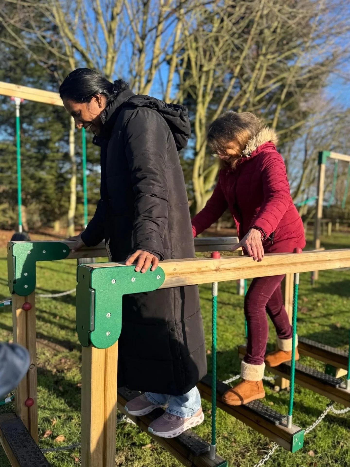 The Manor at St Catherine&rsquo;s have been making the most of the sunshine with plenty of long walks outside. They made sure to stop off at the park along the way, where everyone had a go at testing their balance on the climbing frames🛝

The Manor 