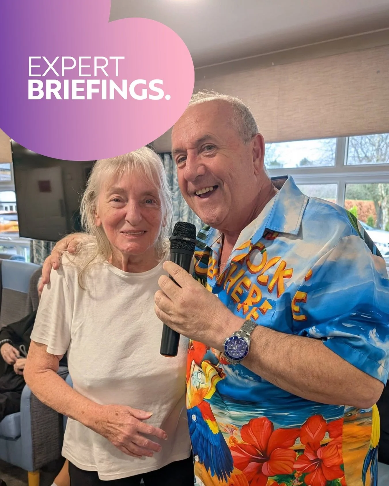 Kev the Care Home Singer has been bringing dementia-friendly music to care homes across the North East and Yorkshire for over 15 years🎤

What started as a one-off performance turned into a career, with Kevin now delivering 200+ shows a year. His ses