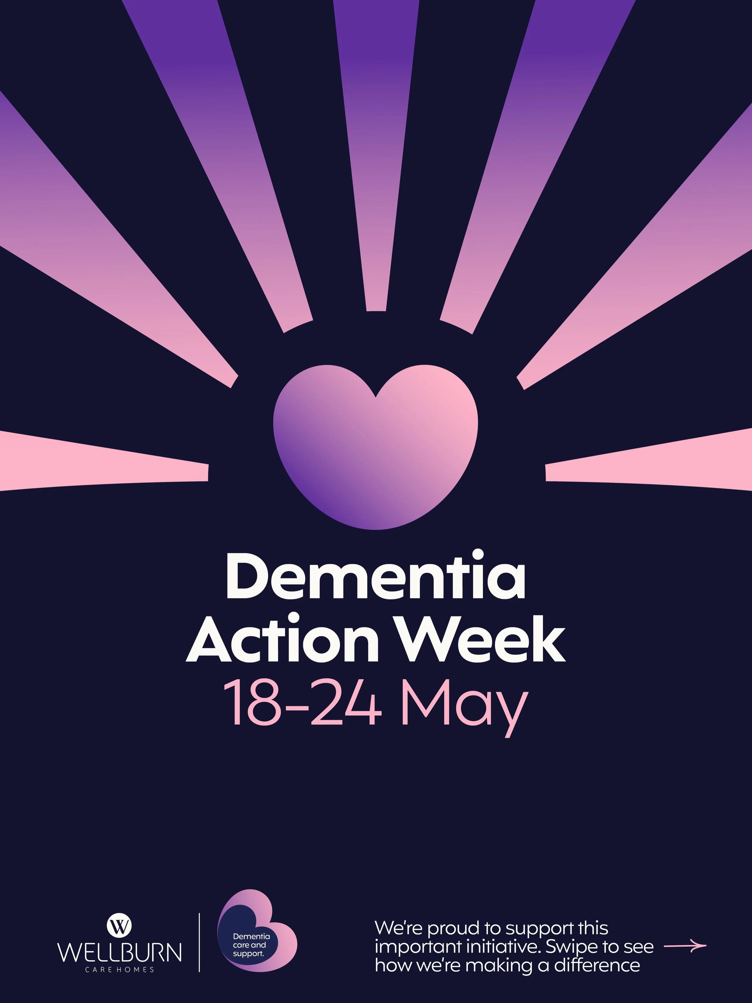 This Dementia Action Week, Wellburn Care are proud to stand alongside the campaign led by @alzheimerssoc to raise awareness, challenge stigma, and encourage positive action.

Across our homes, we&rsquo;re committed to creating supportive environments