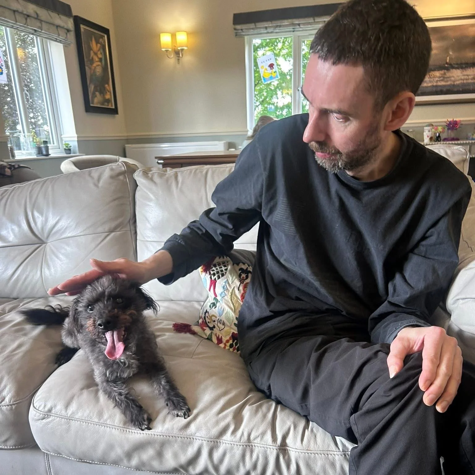 This week at The Manor at Eighton Lodge❤️

There was a very special furry visitor this week - Belle! Our clients made the most of the sunshine by taking Belle for a walk before enjoying some well-deserved cuddles and a relax on the sofa🐶☀️

Earlier 