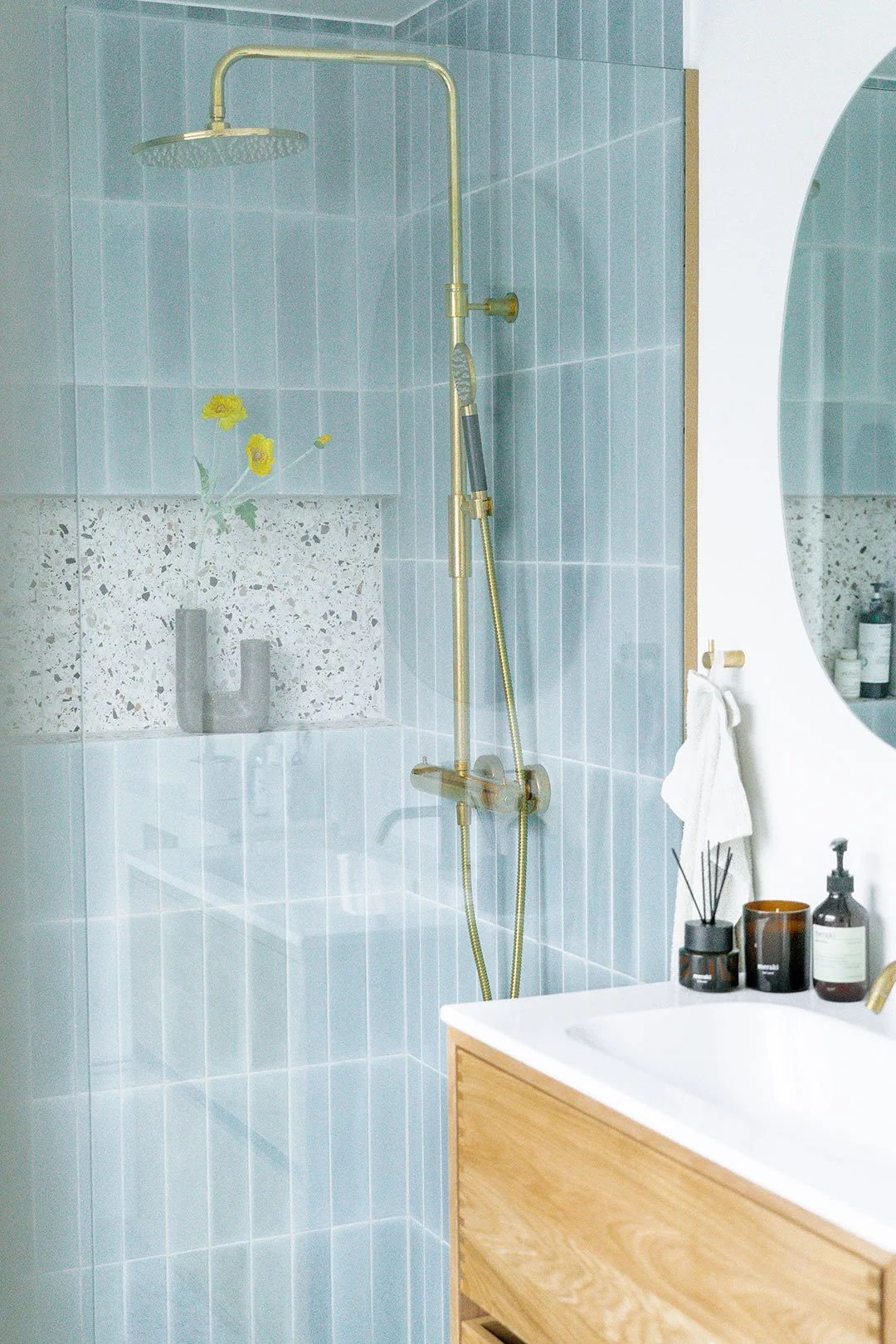 Baderum kundecase i Dragør - inspireret af designserien BLOOM