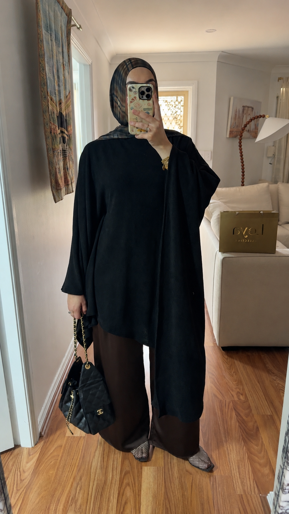 CELINE TOP - BLACK (PRE ORDER)