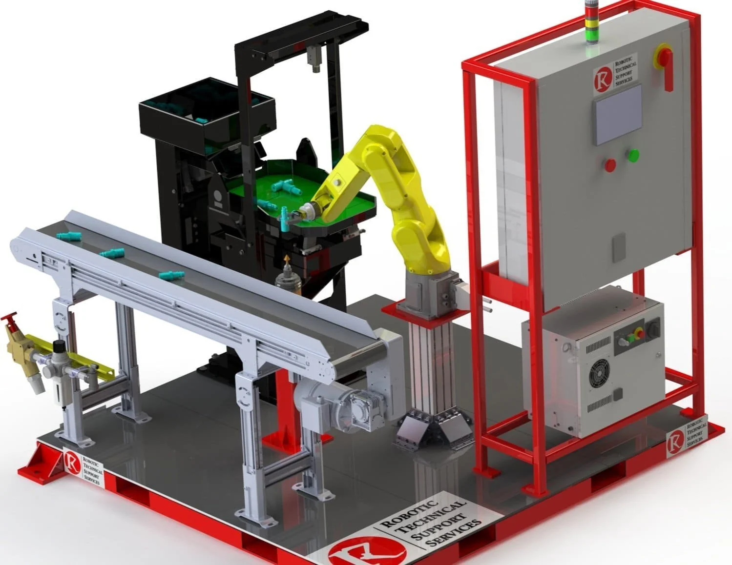 Modular Material Handling System — Robotic Technical Support Services