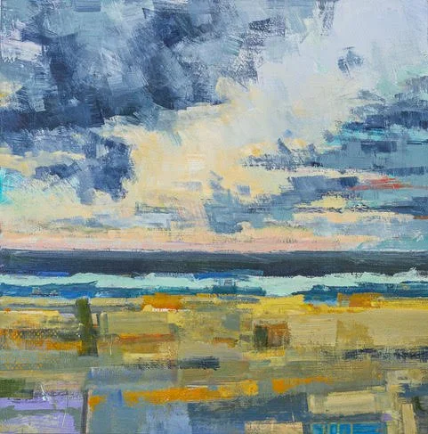 Heavy Clouds  60 x 60cm Acrylic on board