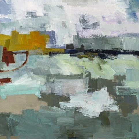 A touch of Frost  50x50cm Acrylic on board