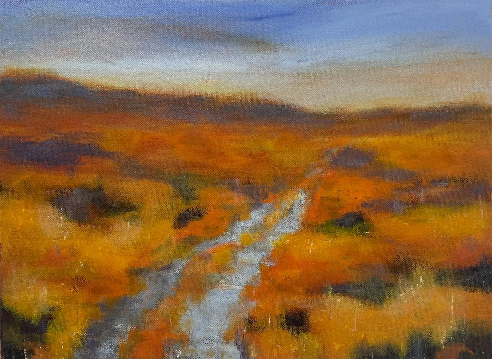 Moorland in Gold and Rust
