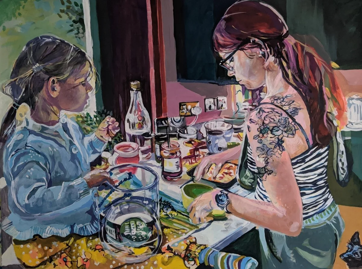 Making tea with dinosaurs