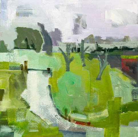 Highfield  50 x 50cm Acrylic on board
