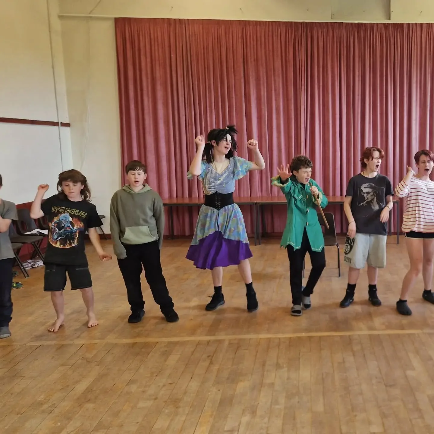 Cilgerran Youth Theatre had their last rehearsal before their show next week. Thos amazing group of young people have put their heart and soul into this show, and I can't wait to share it with you all!