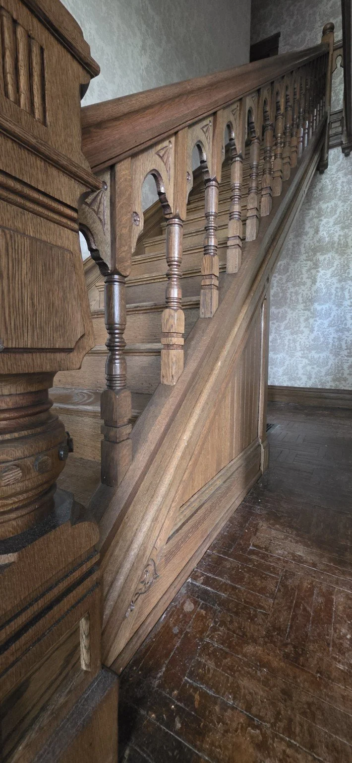 Custom restored staircase