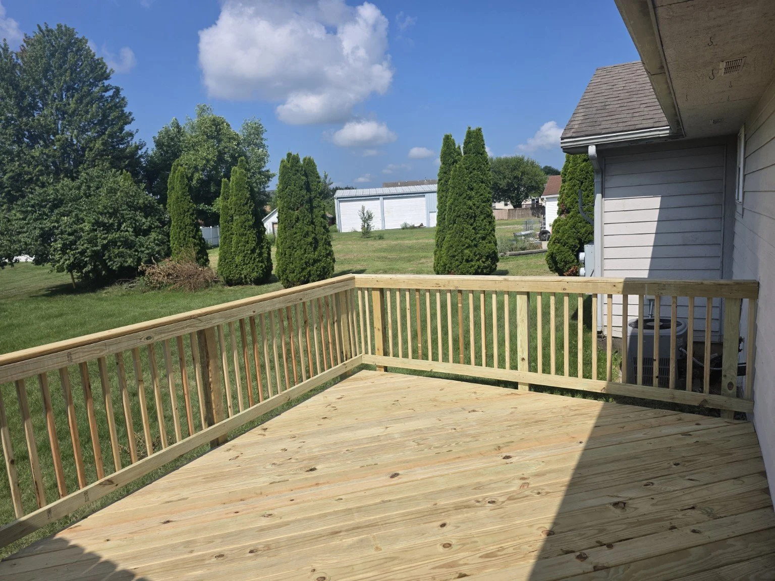 New deck completed by IR Home Renovations