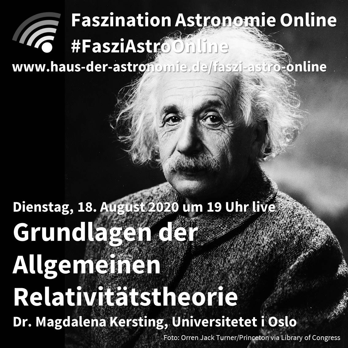 Public Talk for Haus der Astronomie (Online)