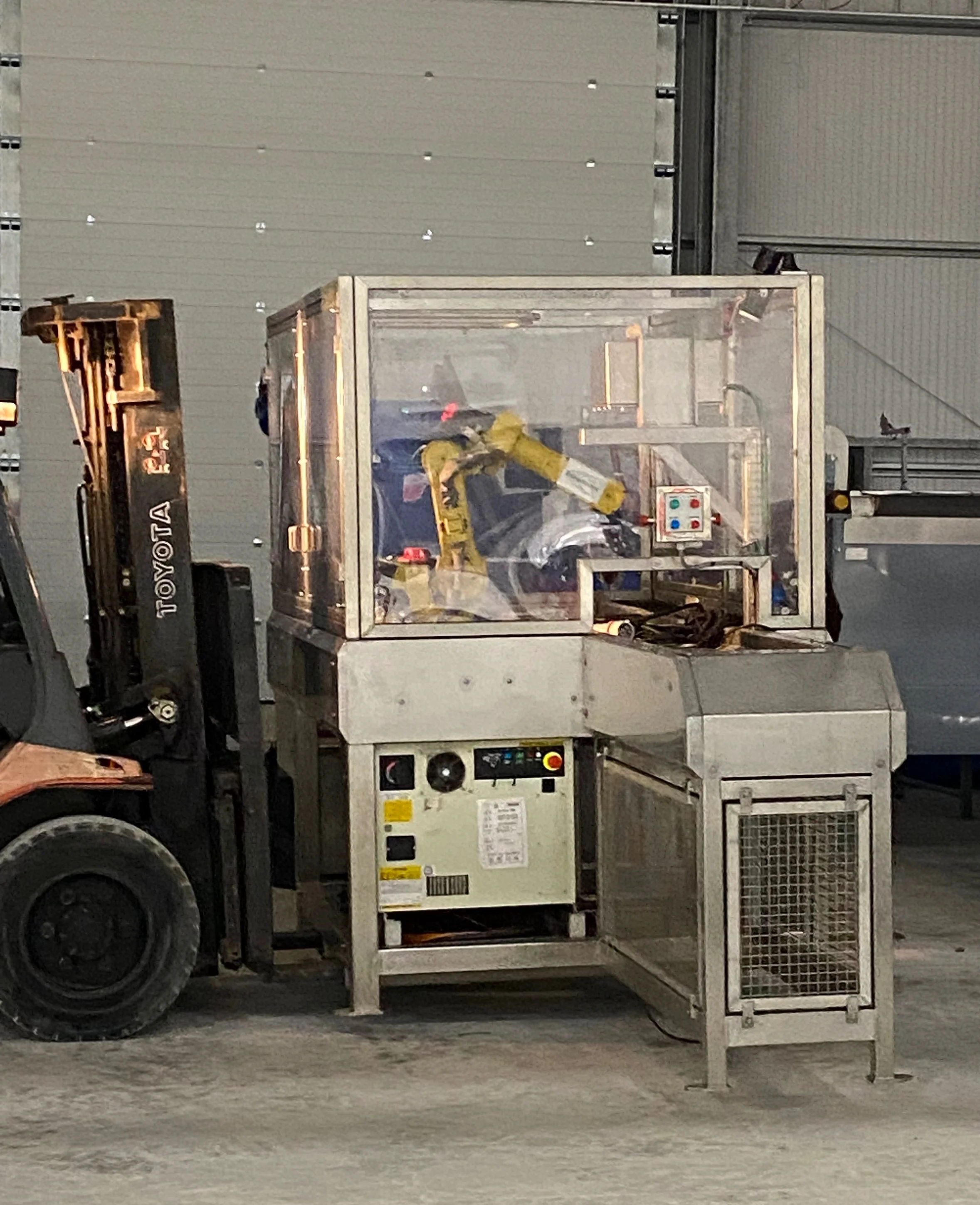 Extractacore Demo cell on the move