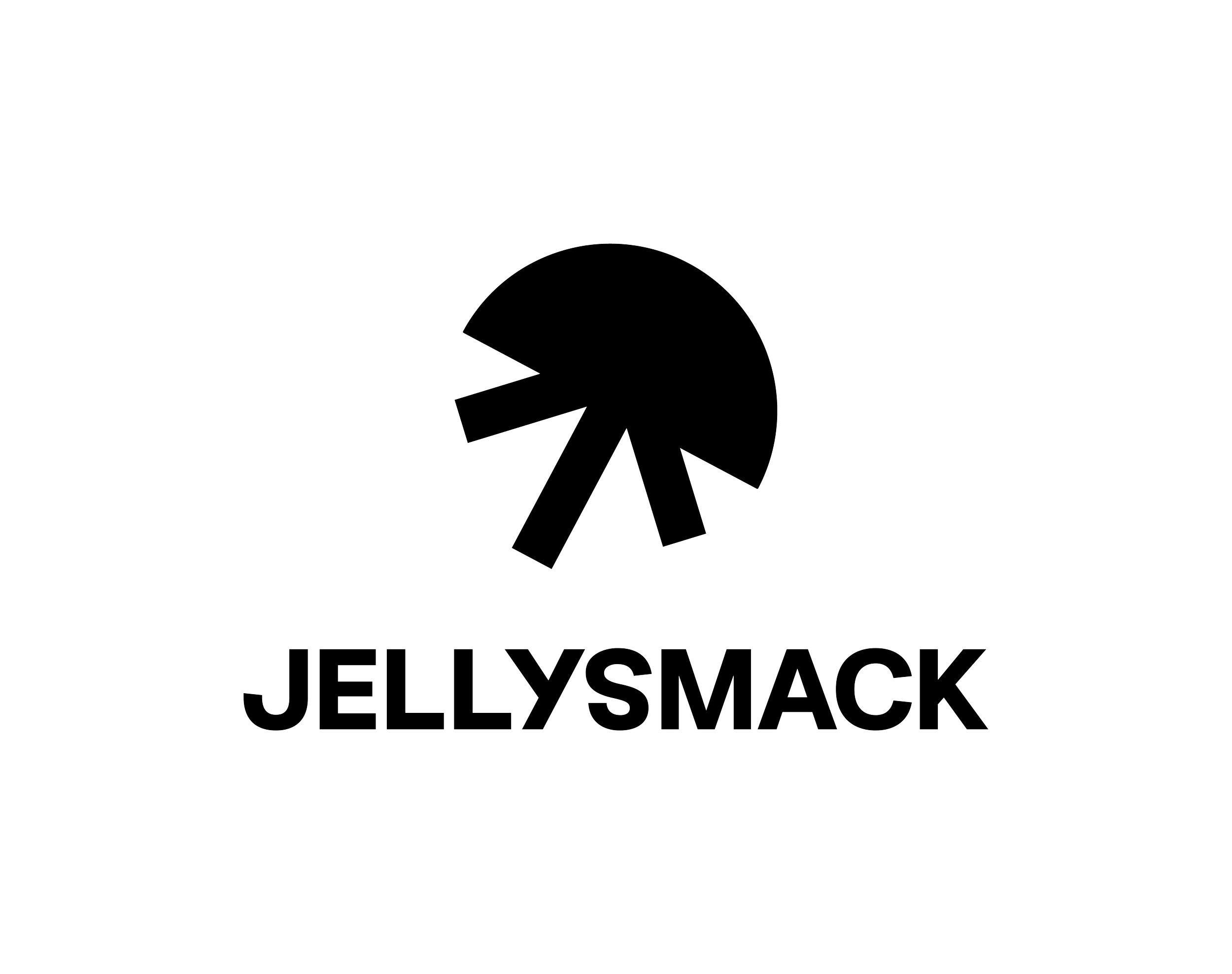 Logo de JellySmack avec un emblème stylisé et le nom en dessous.