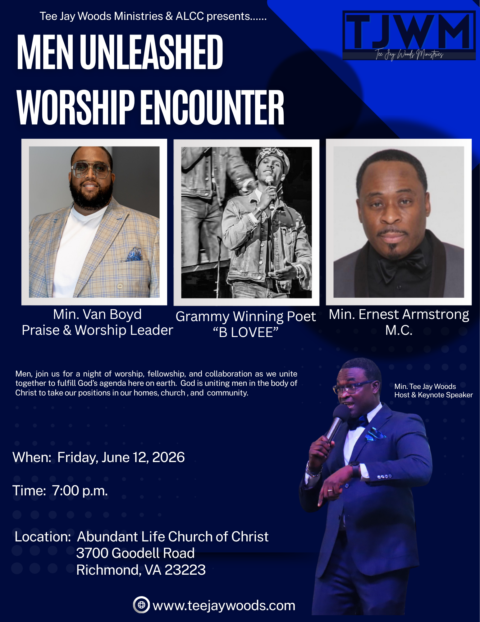 Men Unleashed Worship Encounter (Save the Date)