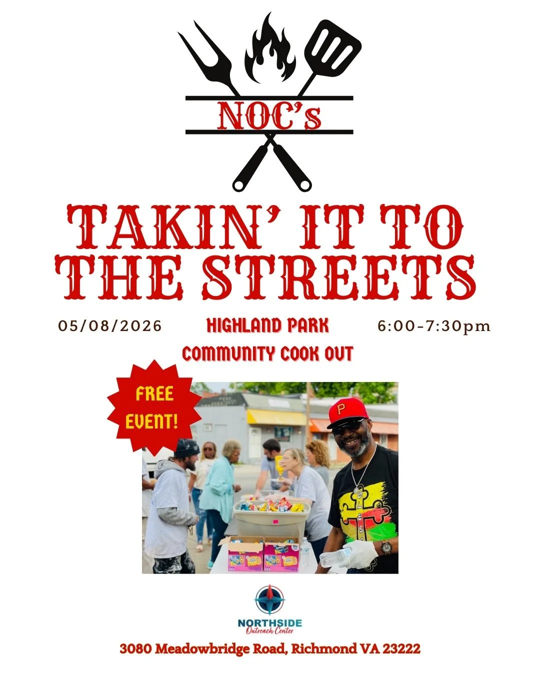 Takin It To The Streets w/Northside Outreach Center
