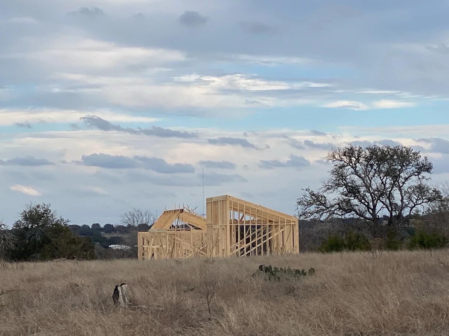 Looking back at construction photos from early spring this year. We strongly believe in quality over quantity and it all starts with the way our cabins are designed and constructed. Built on solid concrete foundations, not pier-and-beam, helps with b