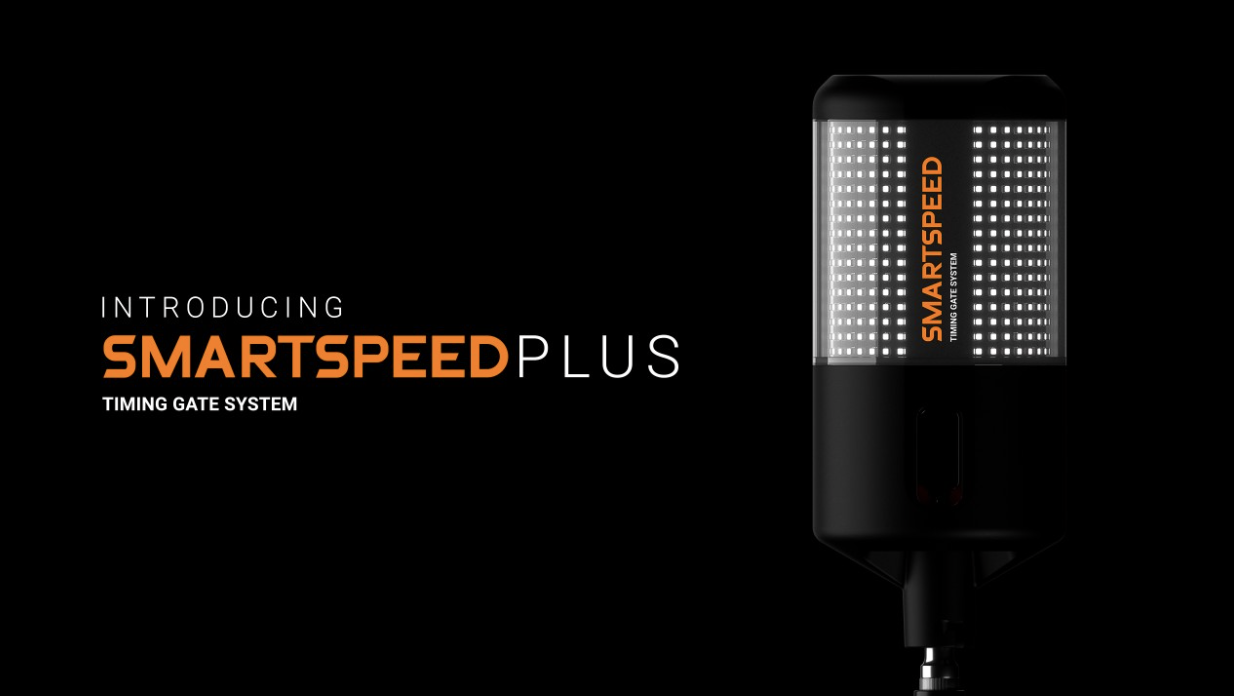 Smartspeed Plus wireless timing gates used for laser-accurate speed and agility testing for youth athletes in Castle Rock.