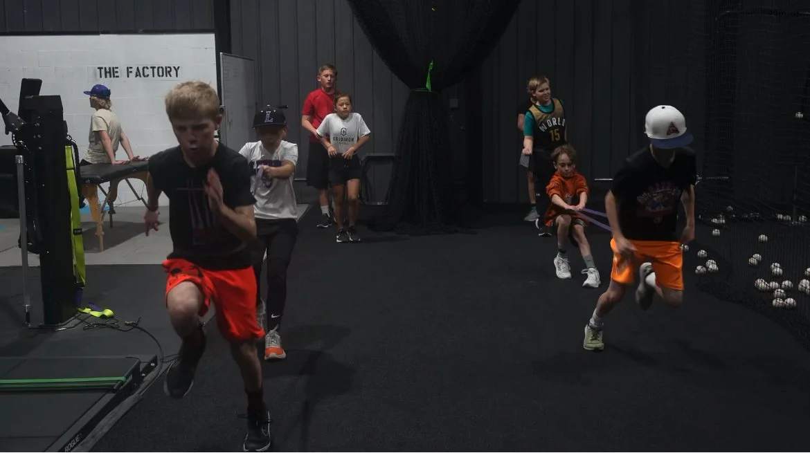 Youth strength training and conditioning.